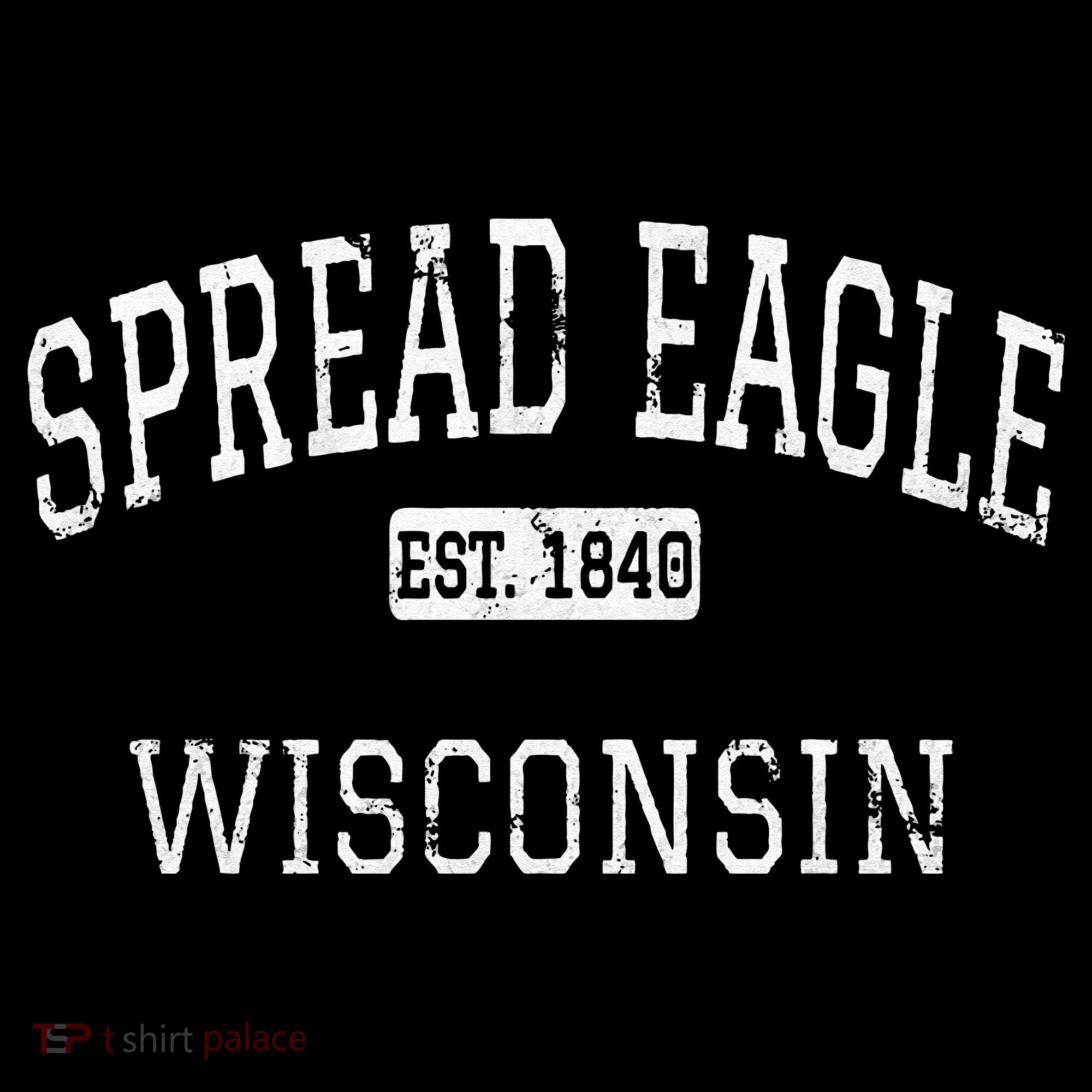 Spread Eagle Wisconsin WI Vintage T-Shirt
