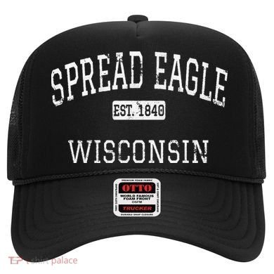 Spread Eagle Wisconsin WI Vintage Hat