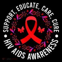 Support Educate World Aids Day Hiv/aids Awareness Red Ribbon Gift Coffee Mug thumb 5