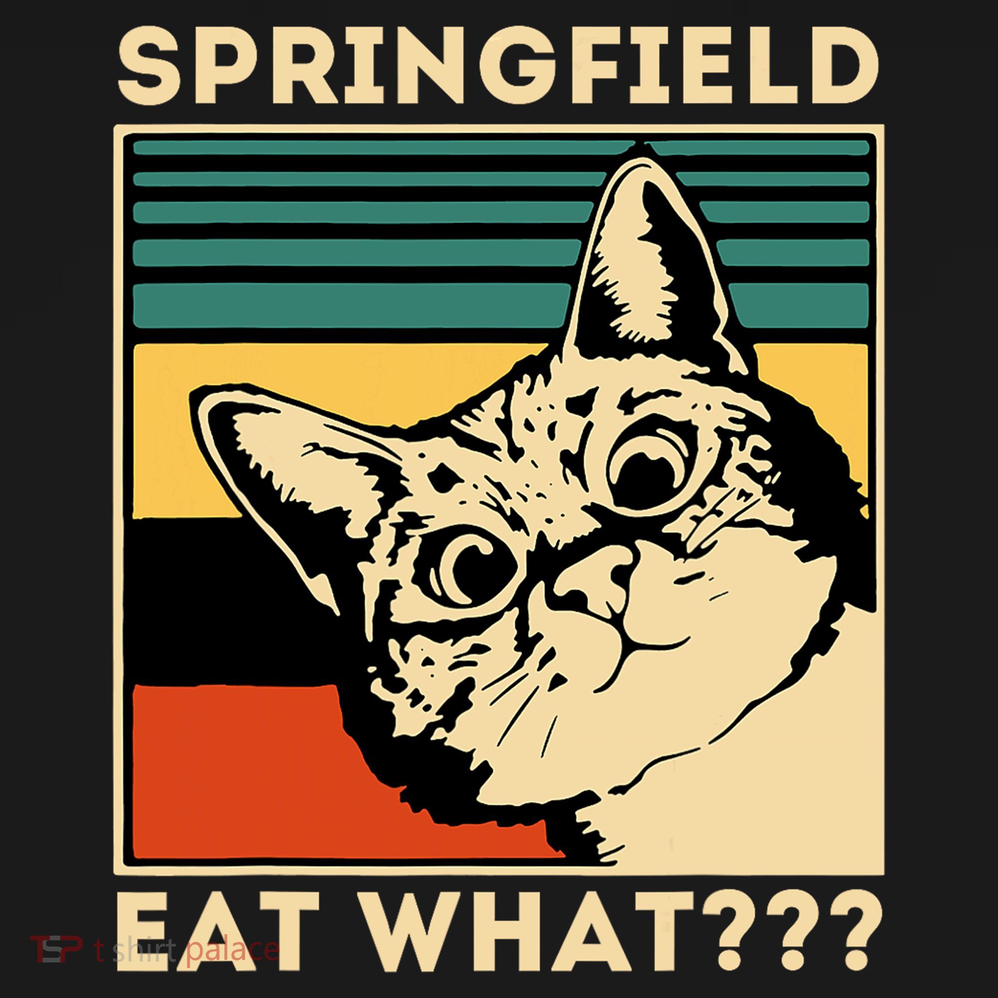 Springfield Eat What TheyRe Eating Dogs Cats Pets Trump Women's Hoodie