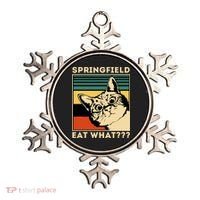 Springfield Eat What TheyRe Eating Dogs Cats Pets Trump Ornament thumb 0