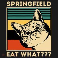 Springfield Eat What TheyRe Eating Dogs Cats Pets Trump Women's Tank Top thumb 5