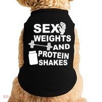 Sex Weights Protein Shakes Doggie Tank thumb 0
