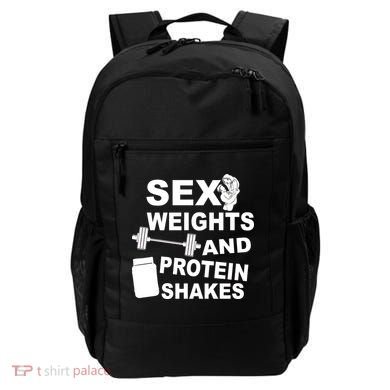 Sex Weights Protein Shakes Backpack
