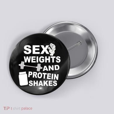 Sex Weights Protein Shakes Button