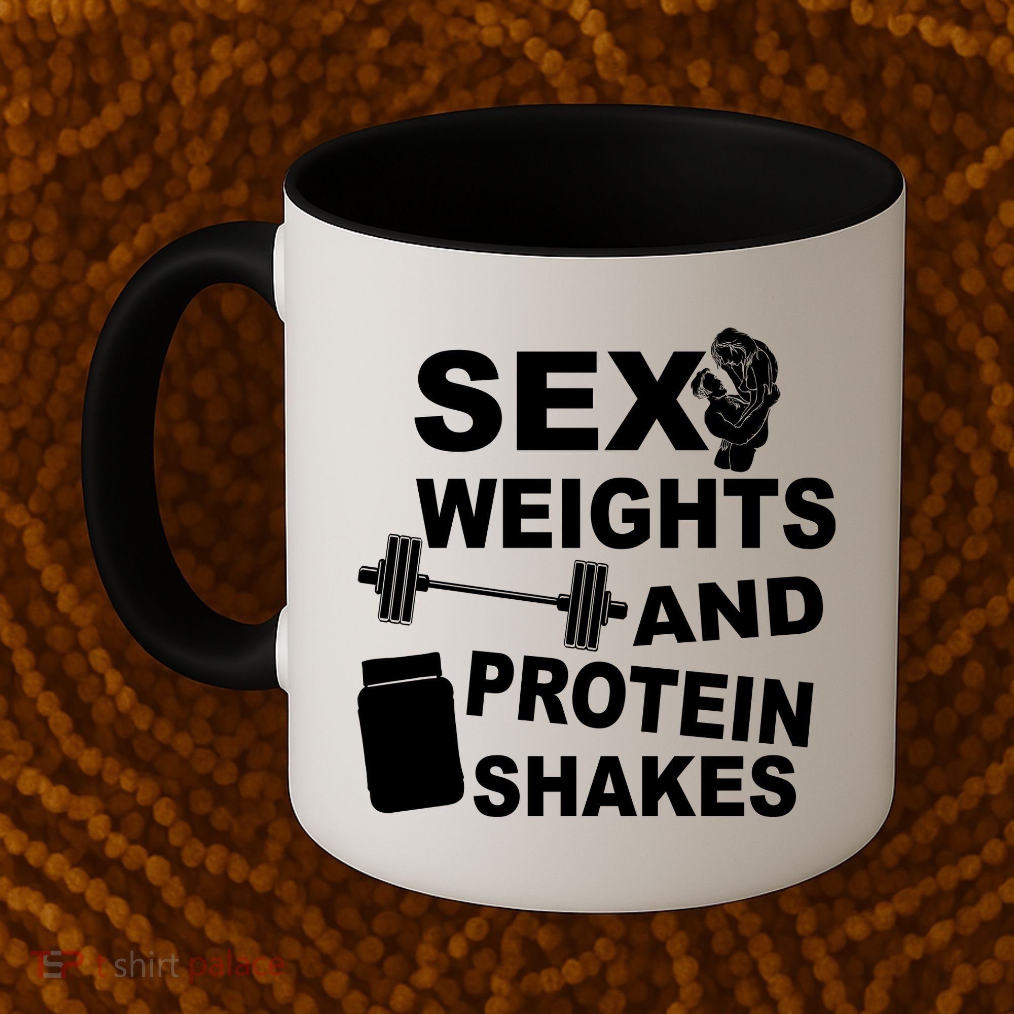 Sex Weights Protein Shakes Coffee Mug