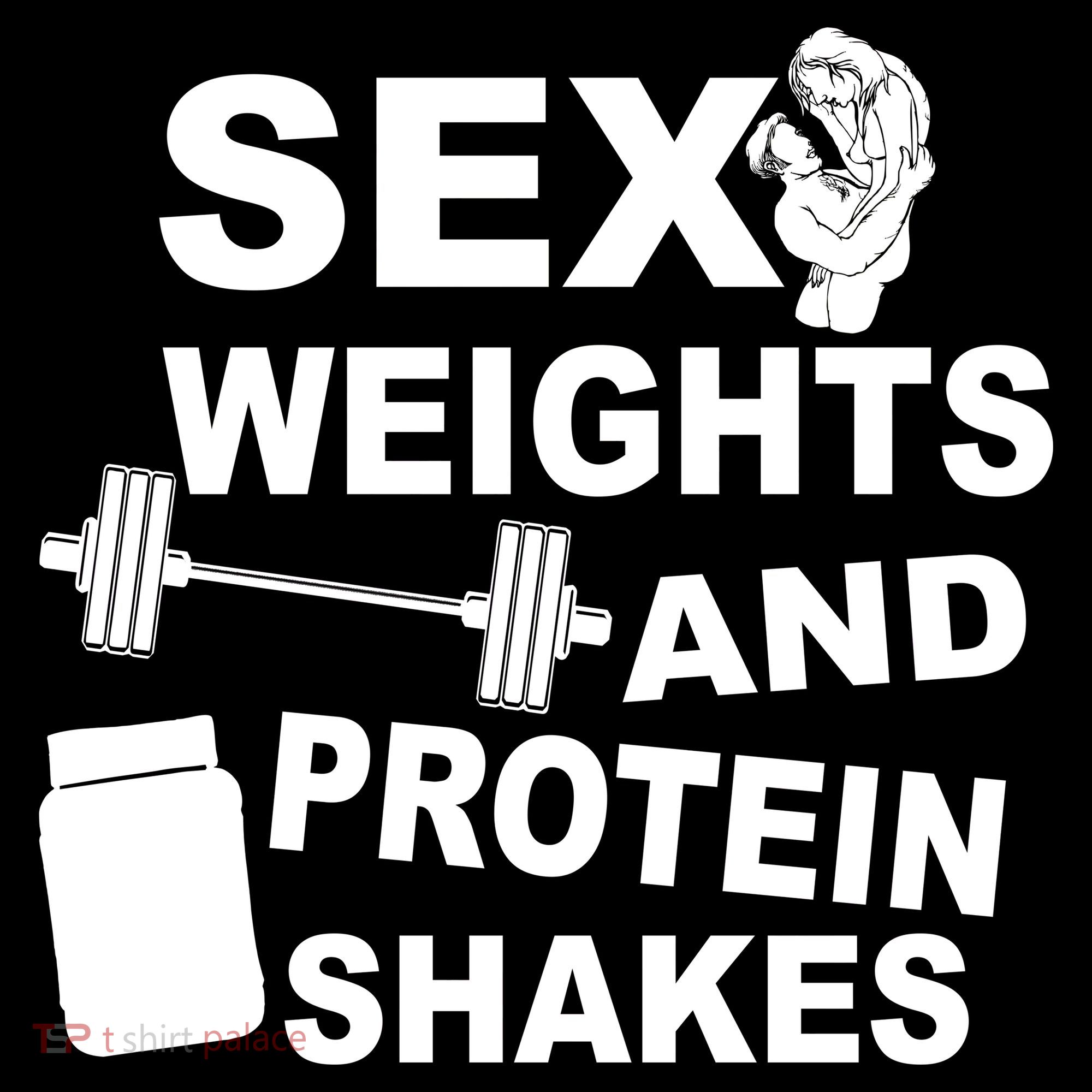 Sex Weights Protein Shakes Women's Hoodie