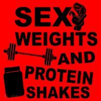 Sex Weights Protein Shakes Santa Hat thumb 1