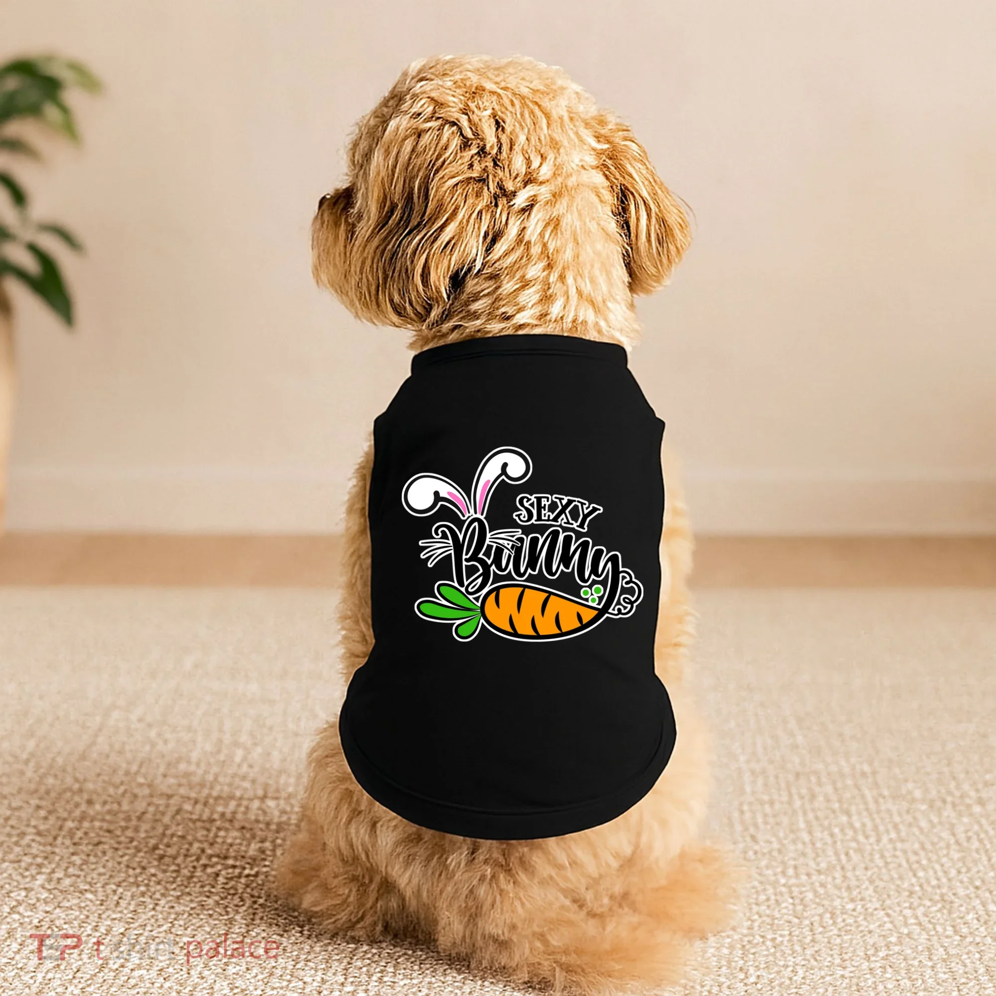 Sexy Bunny Funny Easter Doggie Tank
