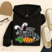 Sexy Bunny Funny Easter Hoodie thumb 4