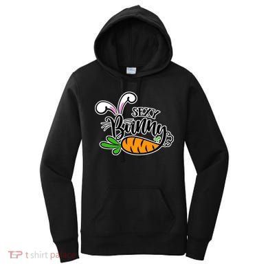 Sexy Bunny Funny Easter Women's Hoodie