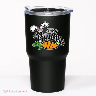 Sexy Bunny Funny Easter Tumbler