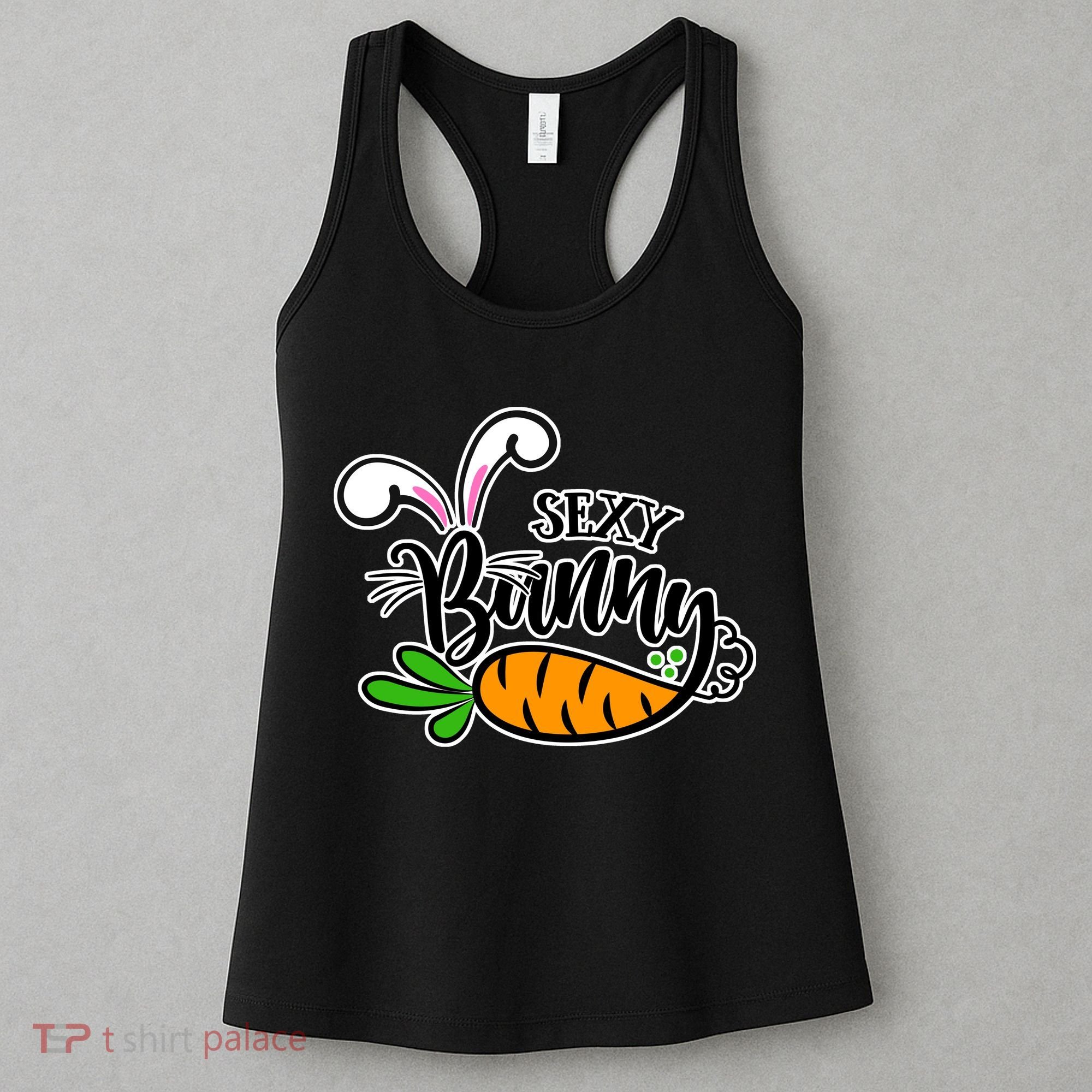 Sexy Bunny Funny Easter Women's Tank Top