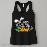 Sexy Bunny Funny Easter Women's Tank Top thumb 3