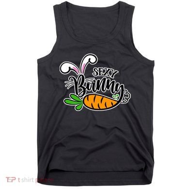 Sexy Bunny Funny Easter Tank Top