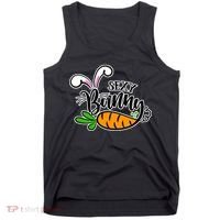Sexy Bunny Funny Easter Tank Top thumb 0