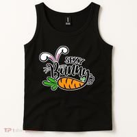 Sexy Bunny Funny Easter Tank Top thumb 2
