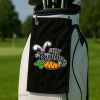 Sexy Bunny Funny Easter Golf Towel thumb 2