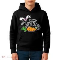 Sexy Bunny Funny Easter Kids Hoodie thumb 4