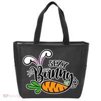 Sexy Bunny Funny Easter Tote Bag thumb 0