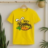 Sexy Bunny Funny Easter T-Shirt thumb 2
