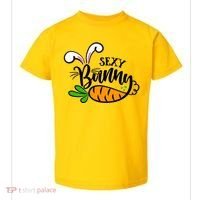 Sexy Bunny Funny Easter Toddler T-Shirt thumb 0