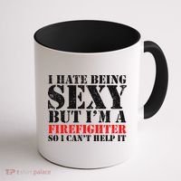 Sexy Firefighter  Coffee Mug thumb 1
