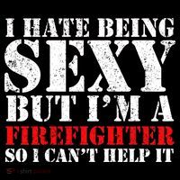 Sexy Firefighter  Ornament thumb 1