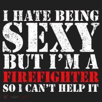 Sexy Firefighter  Golf Towel thumb 3