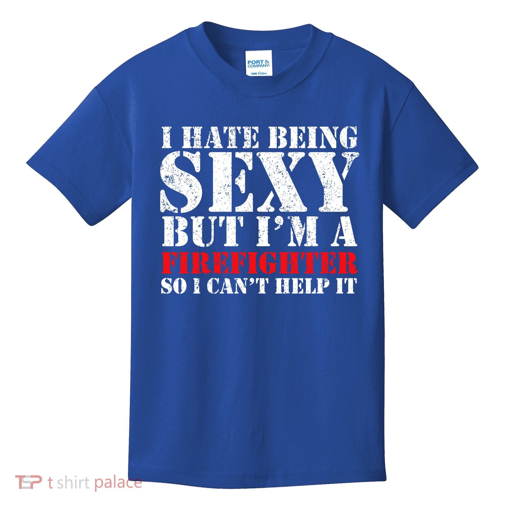 Sexy Firefighter  Kids T-Shirt