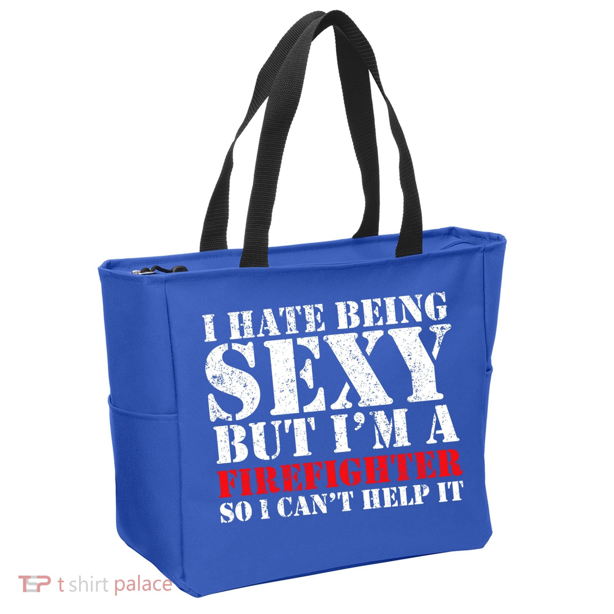 Sexy Firefighter  Tote Bag