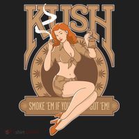 Sexy Lady Kush Smoke Marijuana Beanie thumb 2