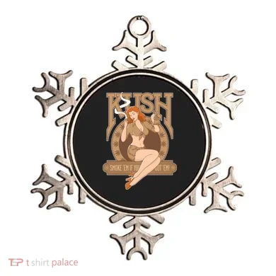 Sexy Lady Kush Smoke Marijuana Ornament