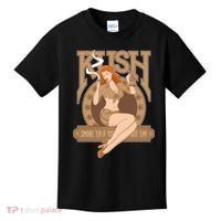 Sexy Lady Kush Smoke Marijuana Kids T-Shirt thumb 0