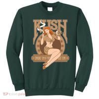 Sexy Lady Kush Smoke Marijuana Sweatshirt thumb 0