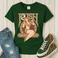 Sexy Lady Kush Smoke Marijuana Women's T-Shirt thumb 3