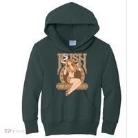 Sexy Lady Kush Smoke Marijuana Kids Hoodie thumb 0