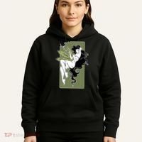 Sexy Lady Smoking Cannabis Dress Hoodie thumb 5