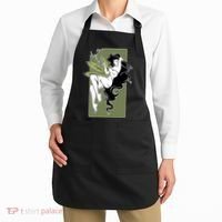 Sexy Lady Smoking Cannabis Dress Apron thumb 2