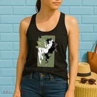 Sexy Lady Smoking Cannabis Dress Women's Tank Top thumb 2