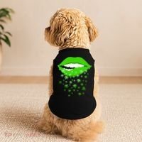 Sexy Lips Cannabis Marijuana Weed Doggie Tank thumb 2