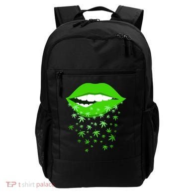 Sexy Lips Cannabis Marijuana Weed Backpack