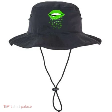 Sexy Lips Cannabis Marijuana Weed Bucket Hat