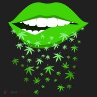 Sexy Lips Cannabis Marijuana Weed Tumbler thumb 3