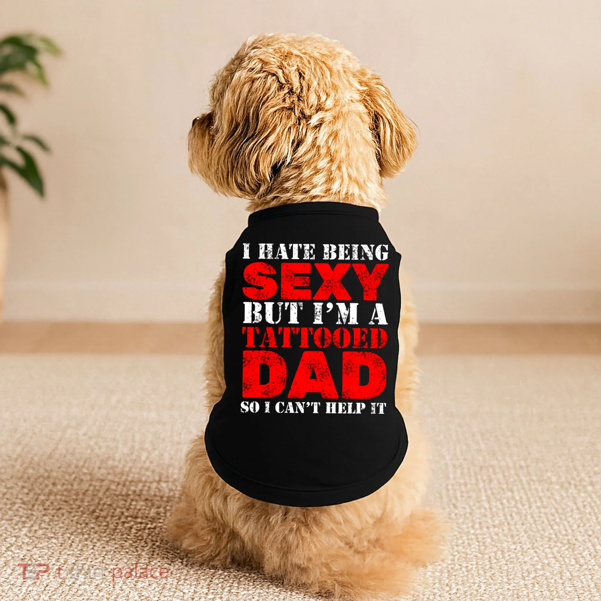 Sexy Tattooed Dad Doggie Tank