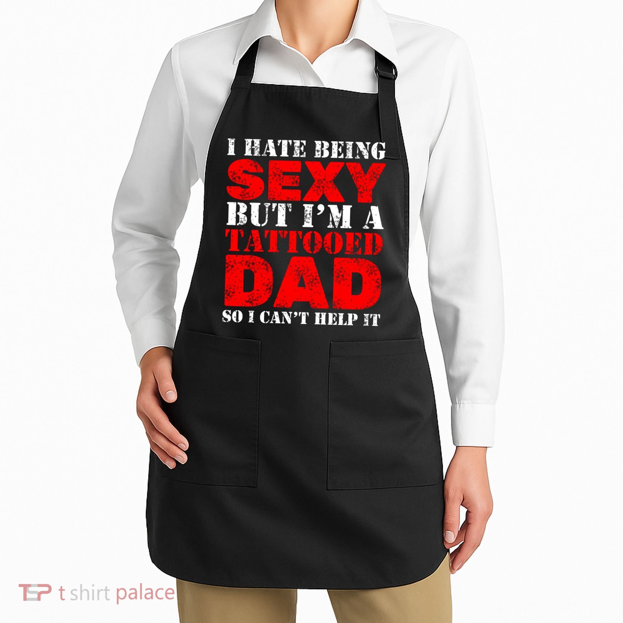 Sexy Tattooed Dad Apron