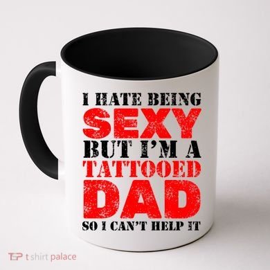 Sexy Tattooed Dad Coffee Mug