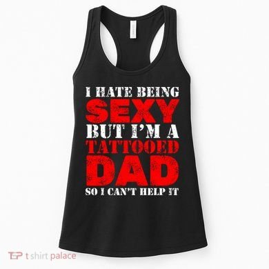 Sexy Tattooed Dad Women's Tank Top