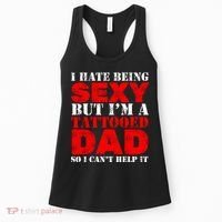 Sexy Tattooed Dad Women's Tank Top thumb 0