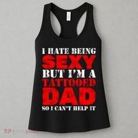 Sexy Tattooed Dad Women's Tank Top thumb 3